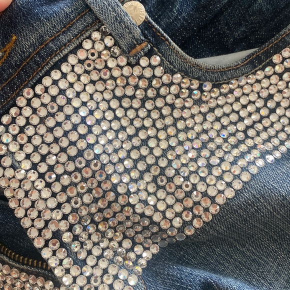 Phillip Plein rhinestone jeans - Picture 13 of 14